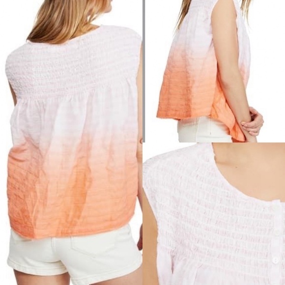 NWT‎ Free People Little Bit of Something Ombre Top - Picture 2 of 6